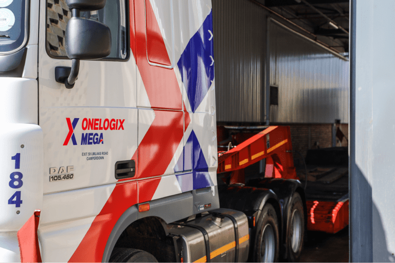 Efficient in-gauge cargo transport services by OneLogix Mega across Southern Africa.